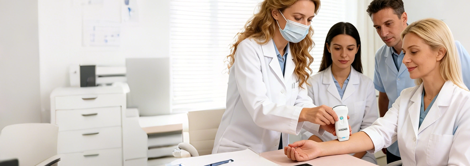 HiSONO handheld ultrasound machine